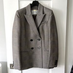 Camilla and Marc Carleton Blazer/Jacket navy cream plaid